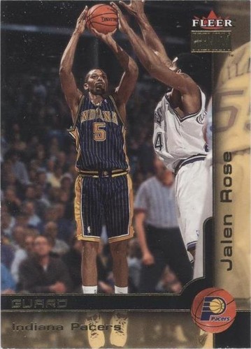 2000-01 Fleer Premium - Jalen Rose #85