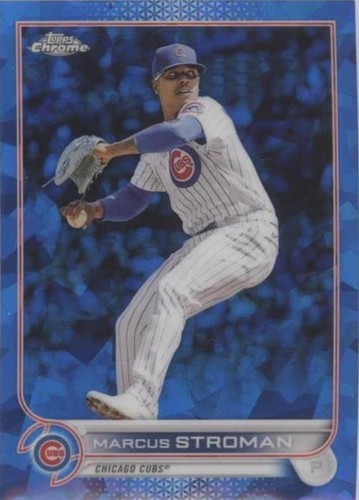 2022 Topps Chrome Update Series Sapphire Edition - Marcus Stroman #US50
