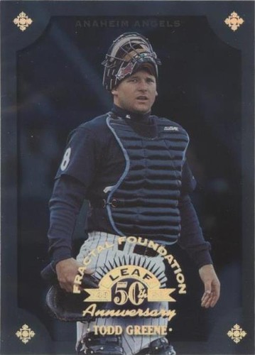 1998 Leaf Fractal Foundation - Todd Greene #37