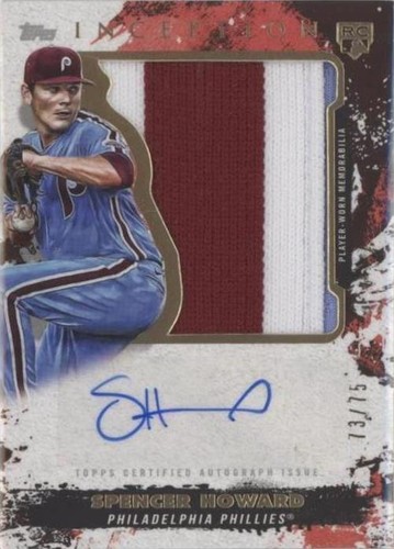 2021 Topps Inception - Spencer Howard #AJP-SH