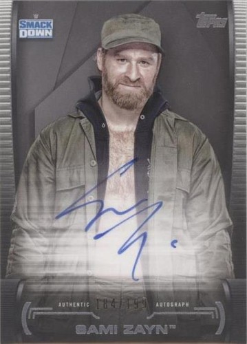 2021 Topps WWE Undisputed - Sami Zayn #A-SZ