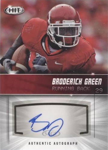2012 SAGE Hit Broderick Green #A92