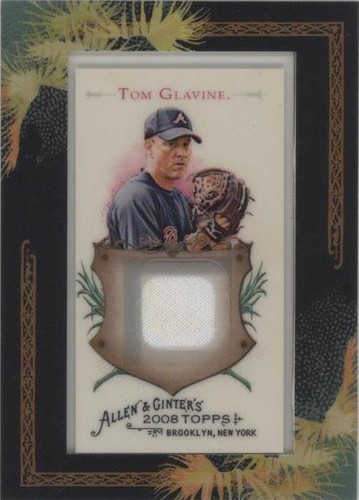 2008 Topps Allen & Ginter's - Tom Glavine #AGR-TG