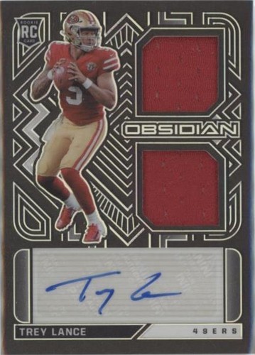 2021 Panini Obsidian Trey Lance #RJI-TRL