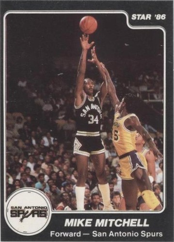 1985-86 Star - Mike Mitchell #148