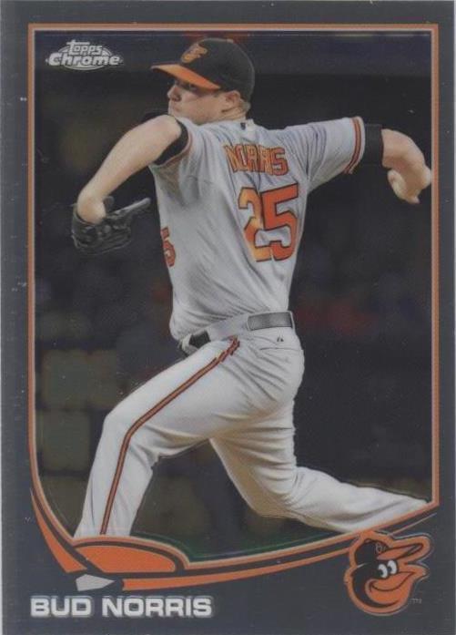 2013 Topps Chrome Update - Bud Norris #MB-18