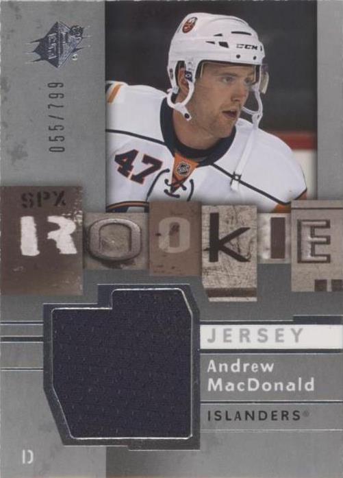 2009-10 SPx - Andrew MacDonald #142