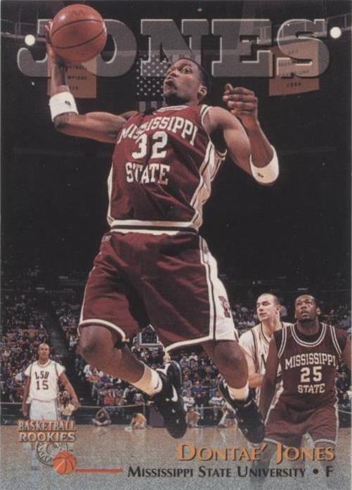 1996 Score Board Basketball Rookies - Dontae' Jones #25