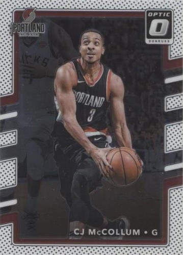 2017-18 Panini Donruss Optic - C.J. McCollum #123