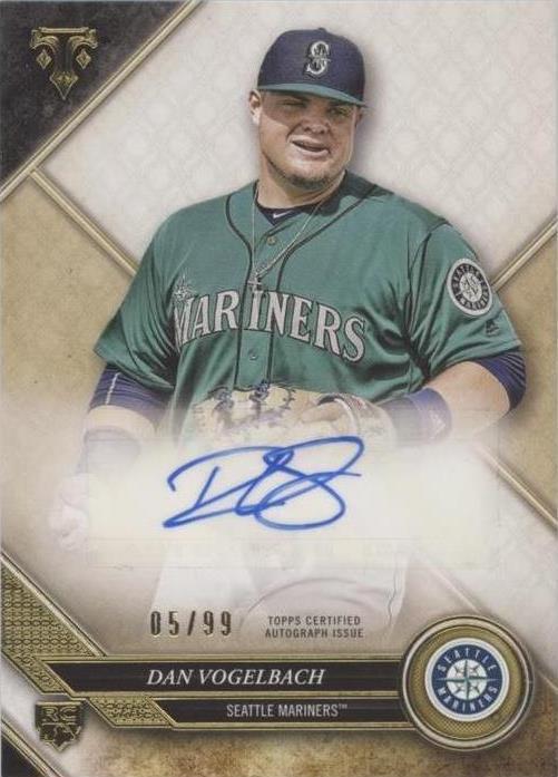 2017 Topps Triple Threads - Daniel Vogelbach #RA-DV