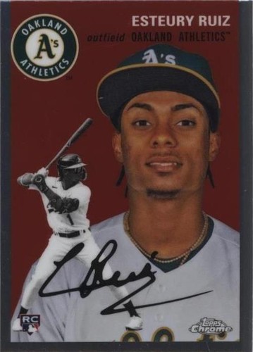 2023 Topps Chrome Platinum Anniversary - Esteury Ruiz #51