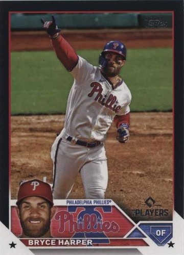 2023 Topps X MLB Players Exclusive - Bryce Harper #3