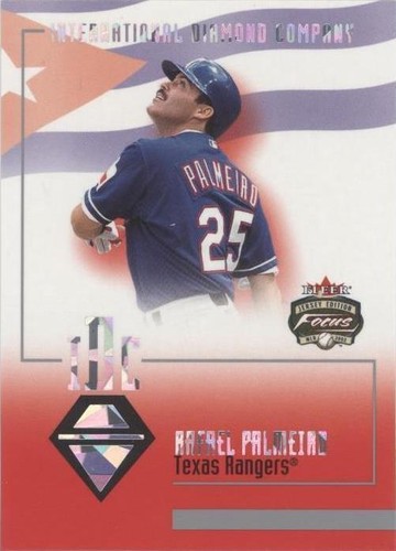 2002 Fleer Focus Jersey Edition - Rafael Palmeiro #5 IDC