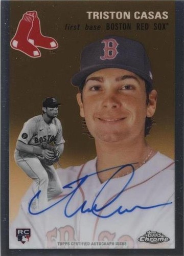 Topps - レッドソックス　トリストン・カサス　レリックオート Yahoo!オークション -「triston」(Topps) (シングルカード)の