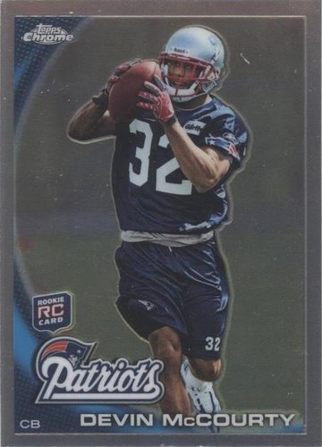 2010 Topps Chrome Devin McCourty #C32