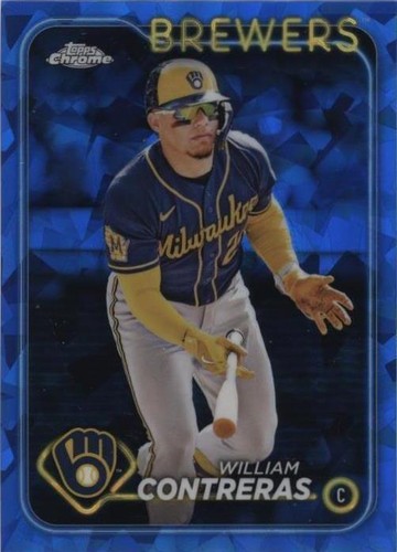 2024 Topps Chrome Sapphire Edition - William Contreras #61