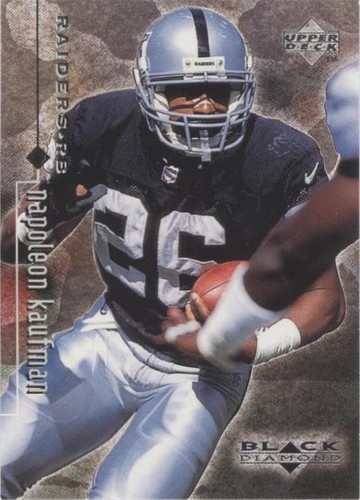 1998 Upper Deck Black Diamond Rookie Edition Napoleon Kaufman #61