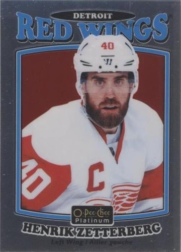 2016-17 O-Pee-Chee Platinum - Henrik Zetterberg #R-1
