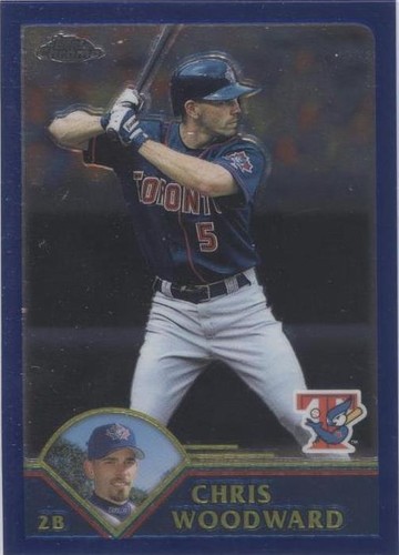 2003 Topps Chrome - Chris Woodward #377