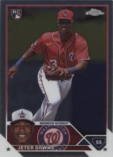 小物 Jeter 2023 Topps Chrome - Magenta Refractor #56 Jeter Downs #d/399