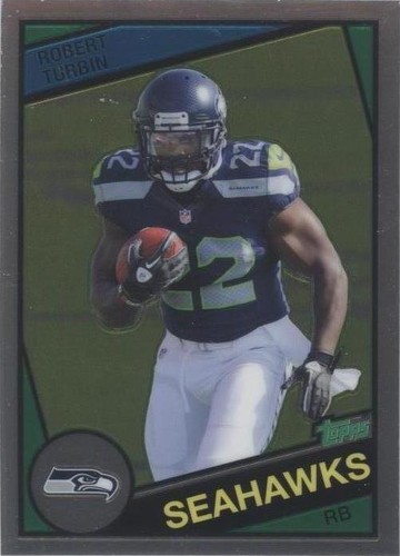 2012 Topps Chrome Robert Turbin #24
