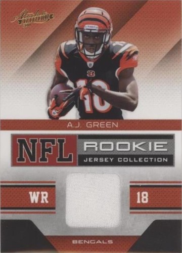 2011 Panini Absolute Memorabilia A.J. Green #1