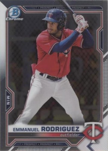 2021 Bowman Draft - Emmanuel Rodriguez #BDC-55