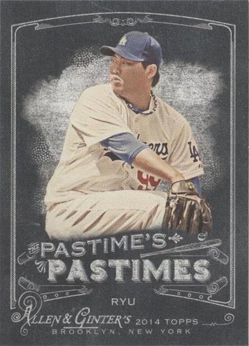 2014 Topps Allen & Ginter's - Hyun-jin Ryu #PP-HR