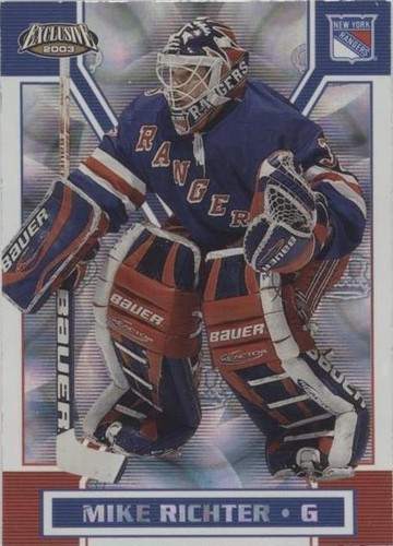 2002-03 Pacific Exclusive - Mike Richter #118