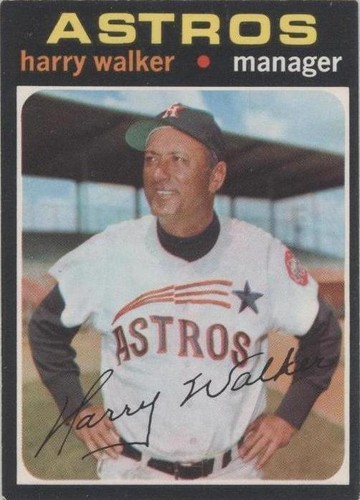 1971 O-Pee-Chee - Harry Walker #312