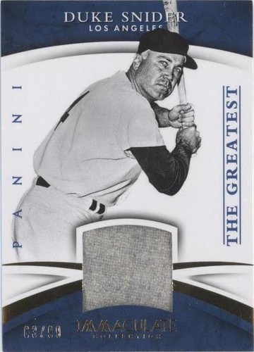 2015 Panini Immaculate Collection - Duke Snider #4