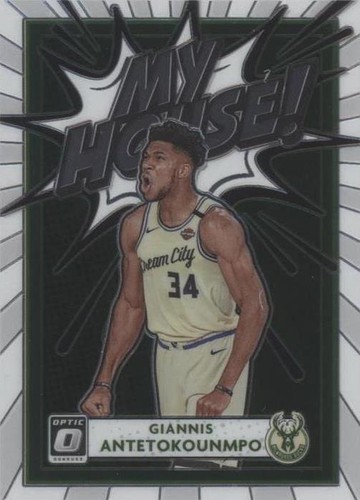 2020-21 Donruss Optic Giannis Antetokounmpo Air Defence
