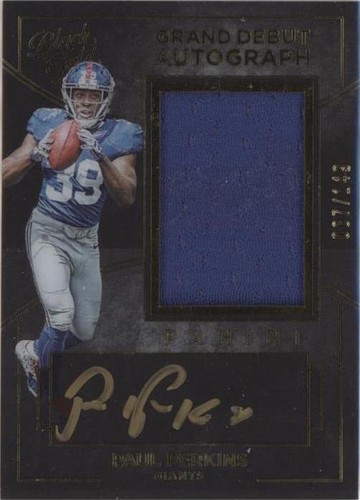 2016 Panini Black Gold Paul Perkins #GD-PP