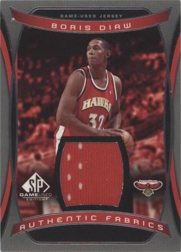 2004-05 SP Game Used - Boris Diaw #AF-BO