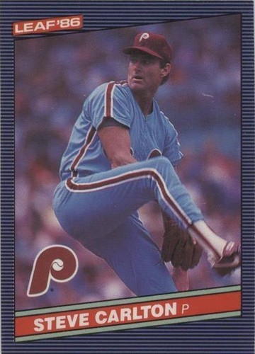 1986 Leaf Canadian - Steve Carlton #117