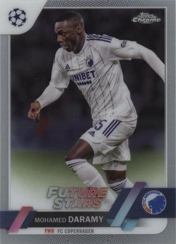 2022-23 Topps Chrome UEFA Club Competitions Mohamed Daramy #81