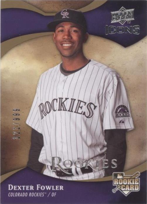 Upper Deck Icons 2009 - Dexter Fowler #116