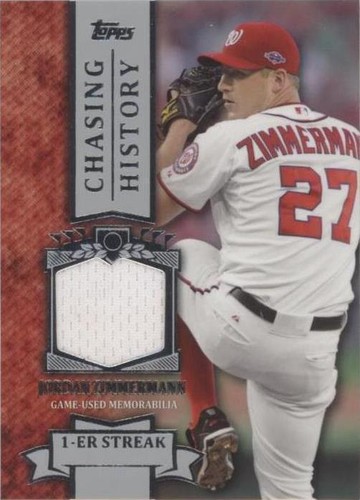 2013 Topps - Jordan Zimmermann #CHR-JZ