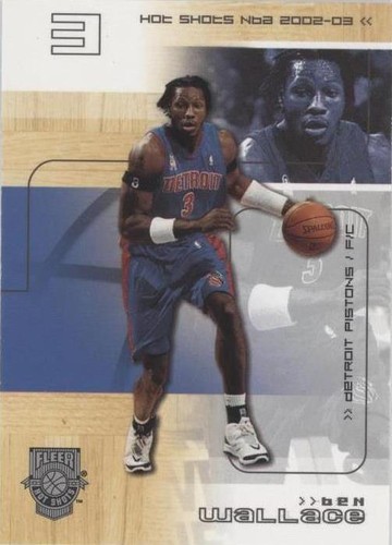 2002-03 Fleer Hot Shots - Ben Wallace #59