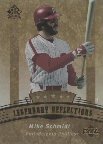 2005 Upper Deck Reflections - Mike Schmidt #163
