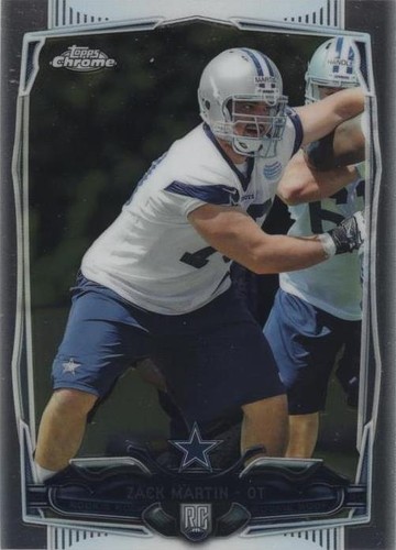 2014 Topps Chrome Zack Martin #207