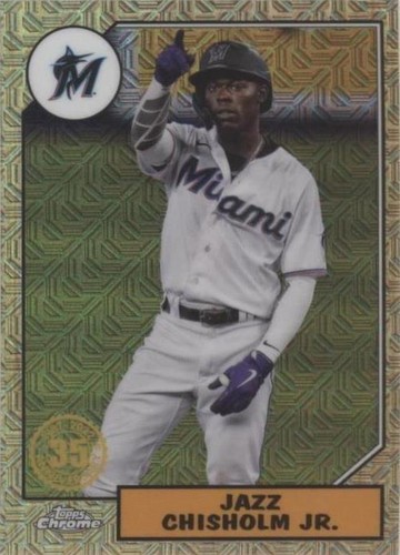 2022 Topps Series 1 - Jazz Chisholm #T87C-88