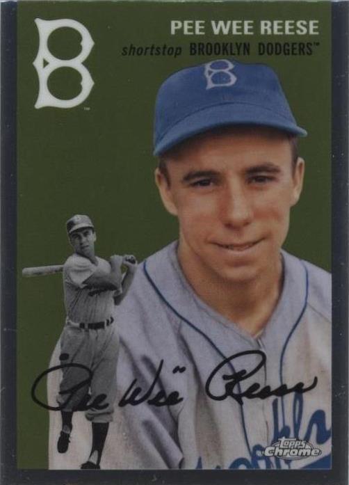 2023 Topps Chrome Platinum Anniversary - Pee Wee Reese #458
