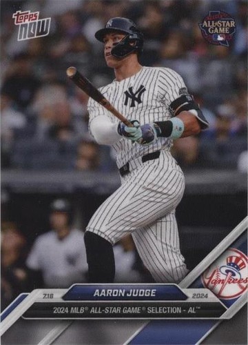 AARON JUDGE 2022 Topps All-Star Baseball Blue 1987 Parallel