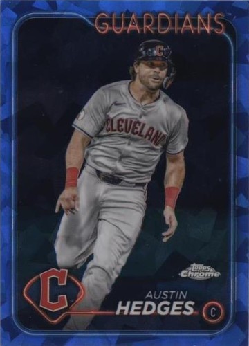 2024 Topps Chrome Update Series Sapphire Edition - Austin Hedges #USCS174