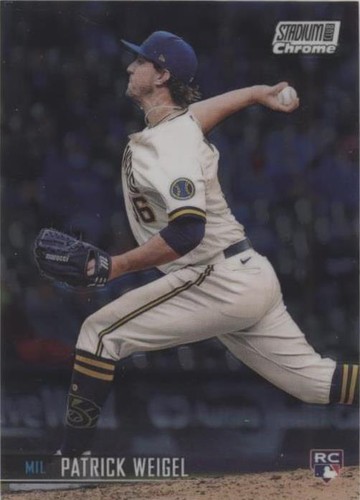 2021 Topps Stadium Club Chrome - Patrick Weigel #335