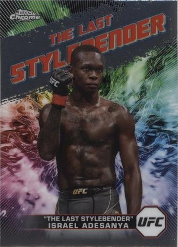 2024 Topps Chrome UFC - Israel Adesanya #AKA-6