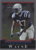 2004 Bowman Chrome Reggie Wayne #22