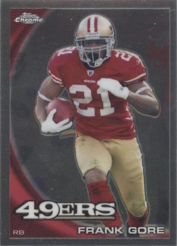 2010 Topps Chrome Frank Gore #C169
