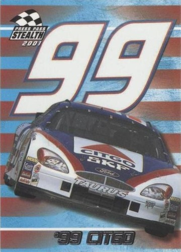 2001 Press Pass Stealth - Jeff Burton #44